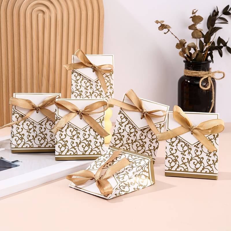 Golden Candy Boxes